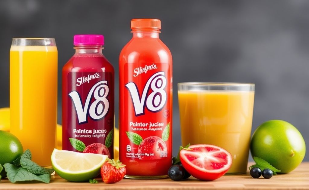 V8 juice aids weight loss with nutrition boost