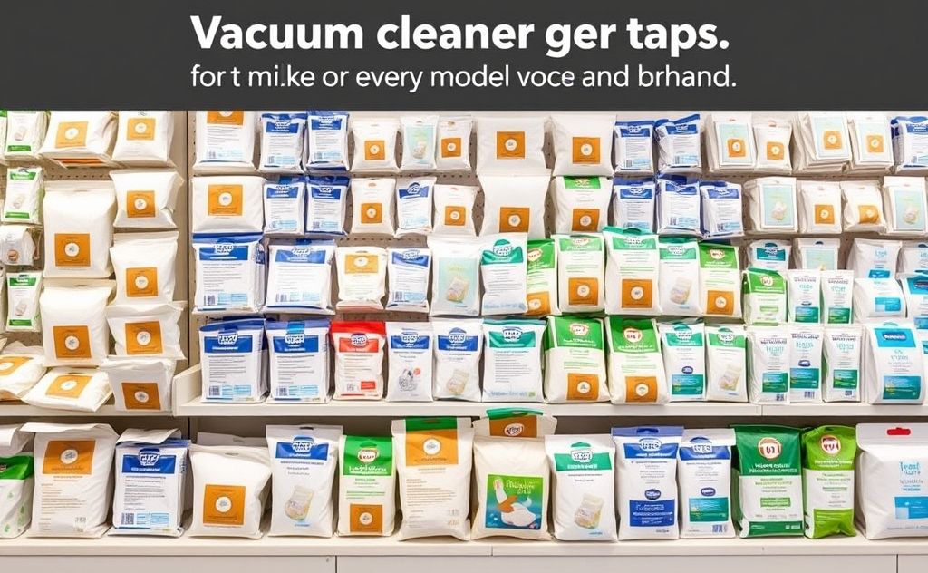 Vacuum cleaner bags for every model and brand.