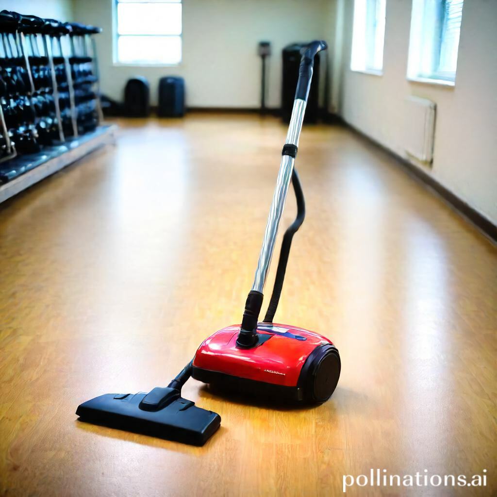 vacuum types suitable for rubber gym floors