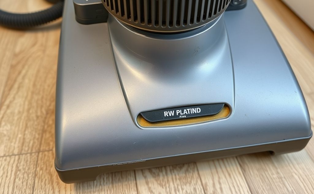 Vacuum cleaner with wear and tear signs