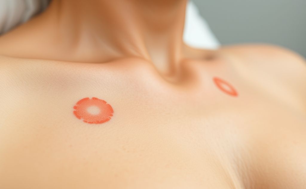 Vacuum suction leaving marks on skin