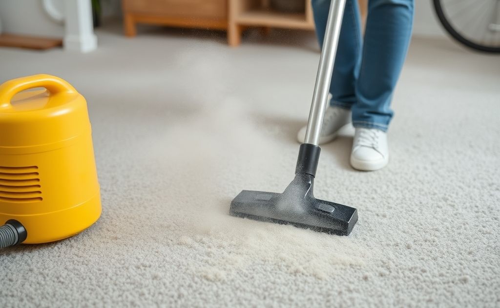 Vacuuming dust may harm your health.