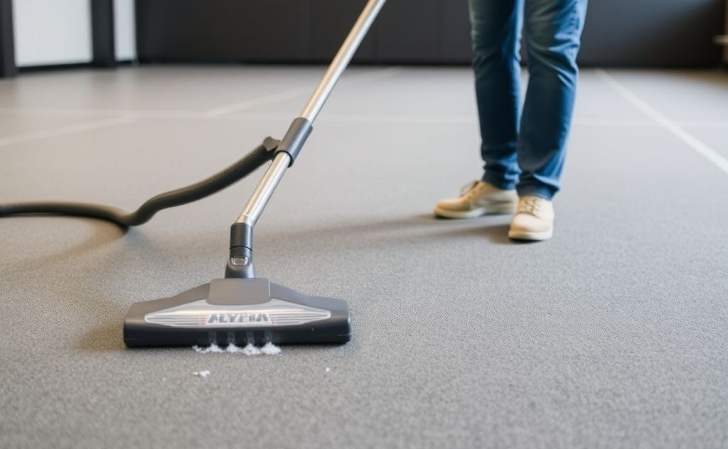 Vacuuming tips for rubber gym floors