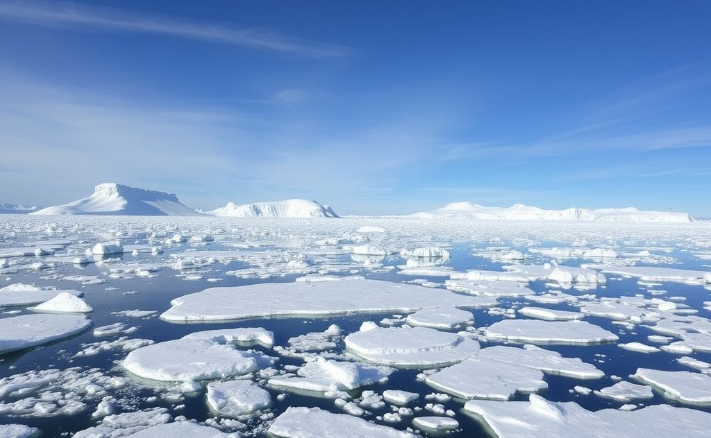 Vanishing ice and rising seas in polar regions