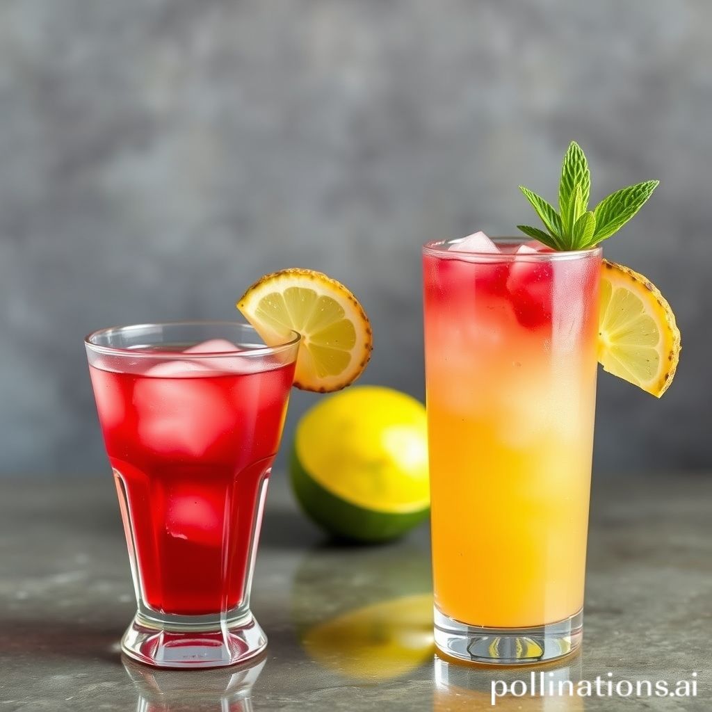 Variations of Vodka Cranberry Pineapple Cocktail