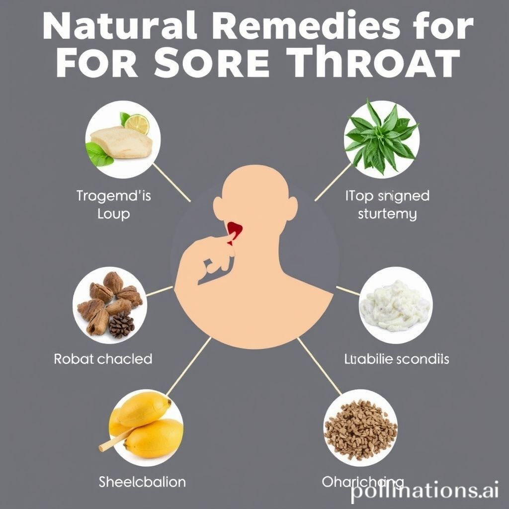 Natural Remedies for Sore Throat: Honey, Saltwater, and Herbal Teas