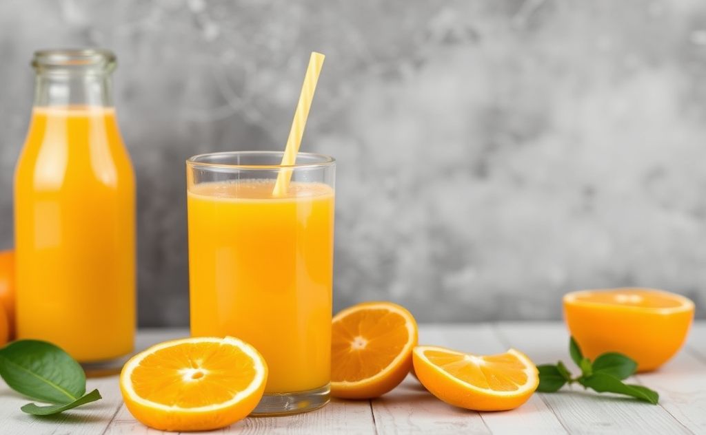 Vegan orange juice options and benefits