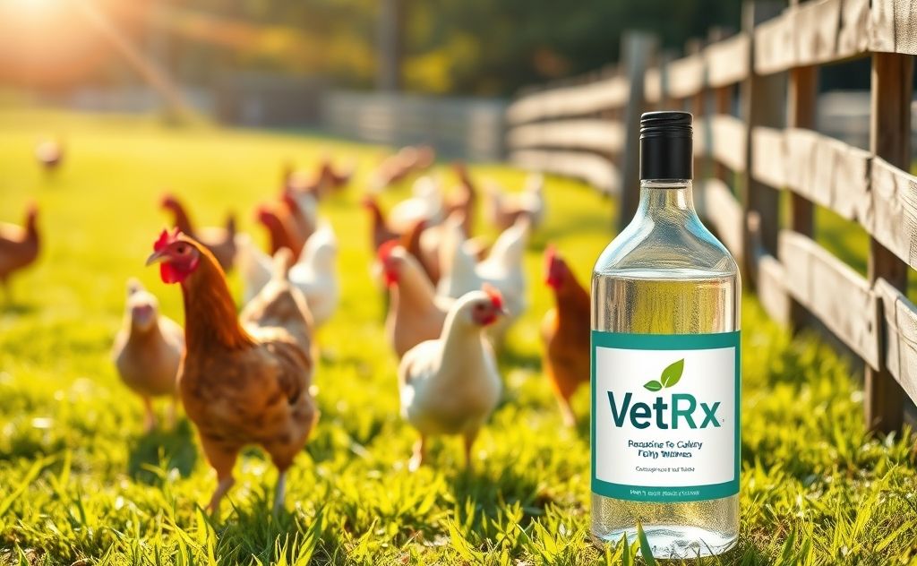 VetRx benefits for chicken health and wellness