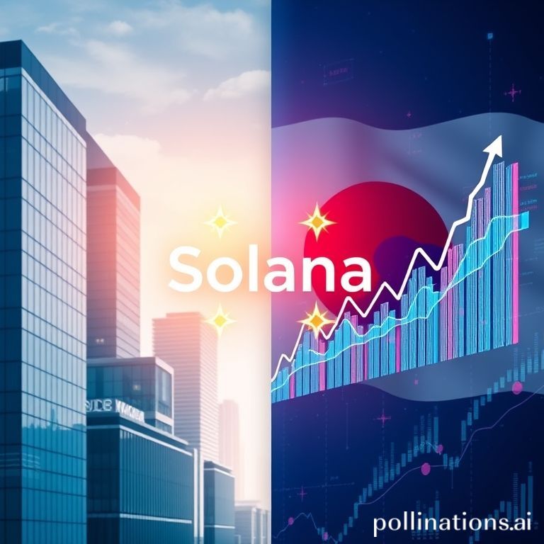 Grafik harga Solana (SOL) menunjukkan tren bullish di tengah berita peluncuran perbendaharaan aset digital pertama di Korea Selatan.