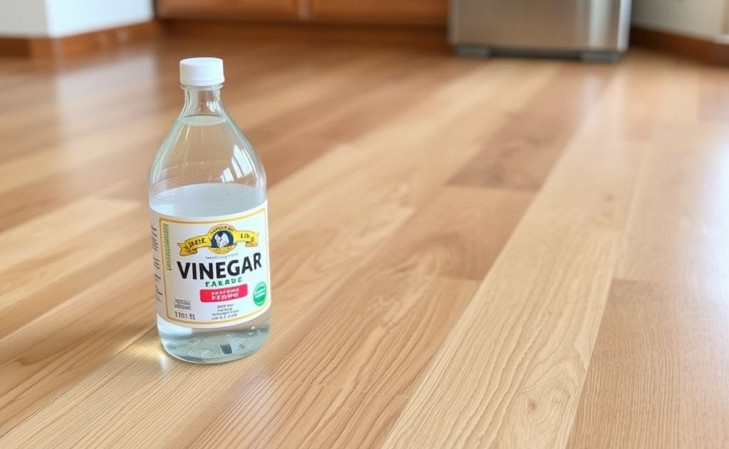 Vinegar use for cleaning laminate floors
