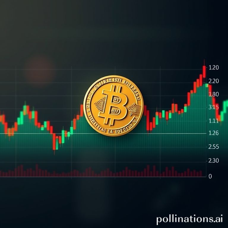 Grafik analisis teknikal harga Bitcoin harian yang menunjukkan Relative Strength Index (RSI) di zona oversold, menandakan potensi pembalikan harga.