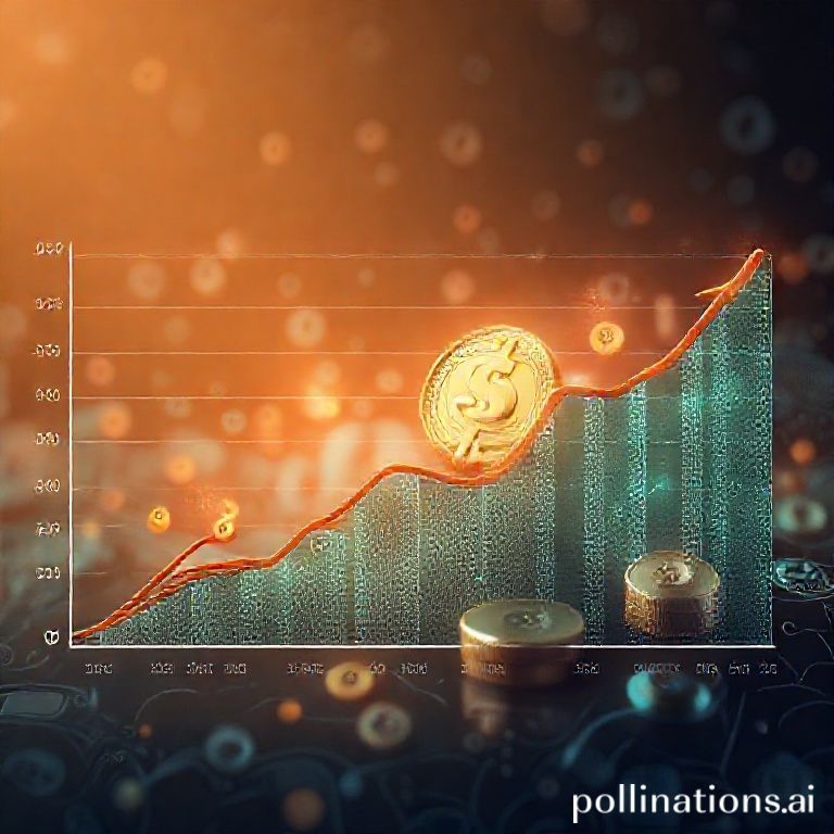 Grafik penurunan investasi dana kripto, menunjukkan uang tunai yang ditarik akibat kekhawatiran kebijakan AS dan dampaknya pada pasar.