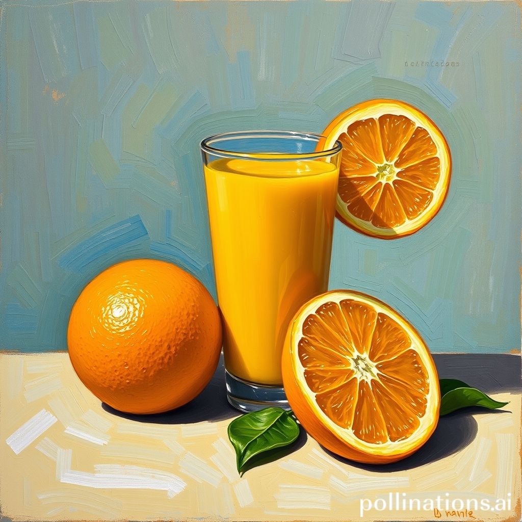 Sinus Relief: Harnessing the Power of Orange Juice