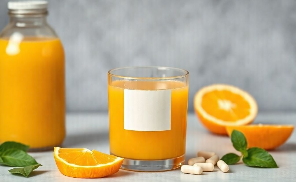 Vitamins conflicting with orange juice