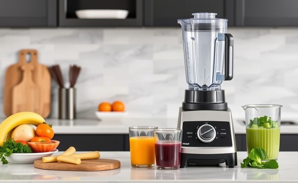 Vitamix A3500 sleek design with user-friendly features