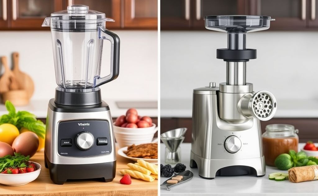 Vitamix and dedicated meat grinders comparison