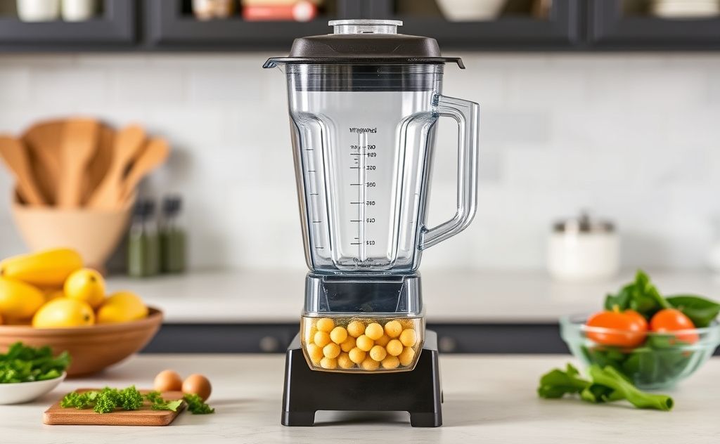Vitamix blender as a versatile kitchen tool.