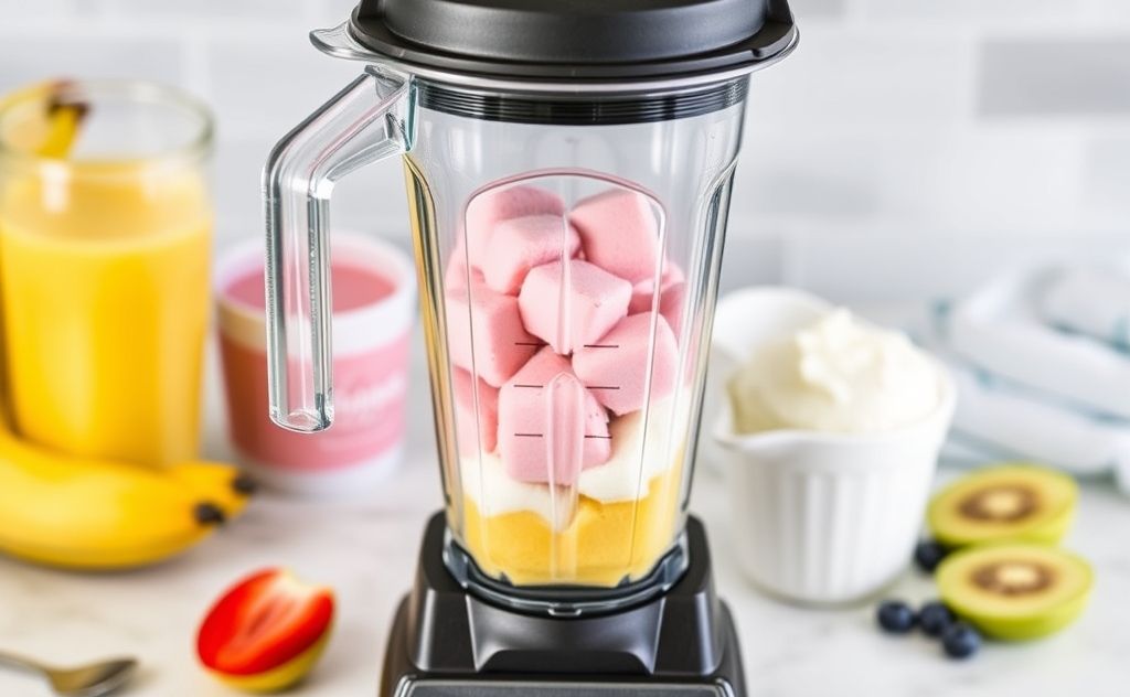 Vitamix blending frozen treats for summer fun