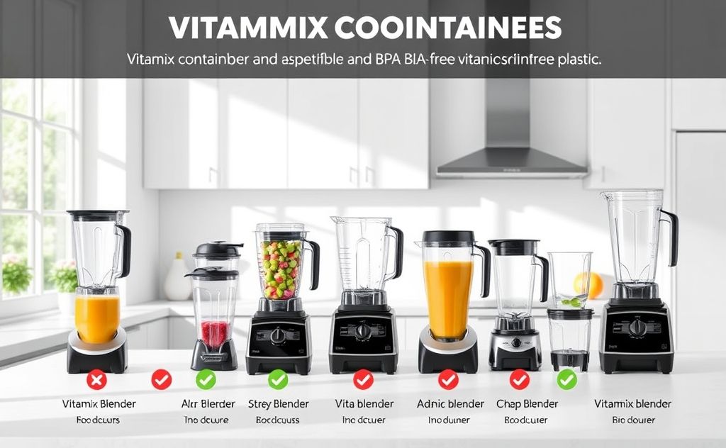 Vitamix containers compatibility details