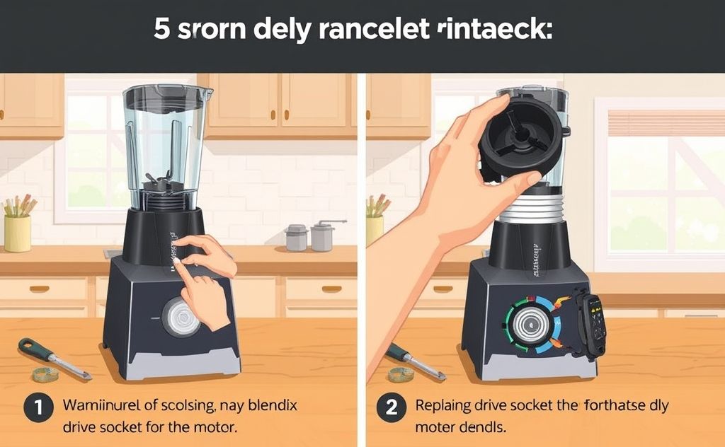Vitamix drive socket replacement guide