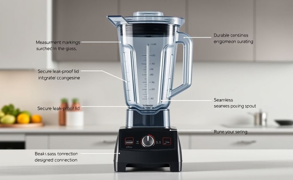 Vitamix glass container design and innovation