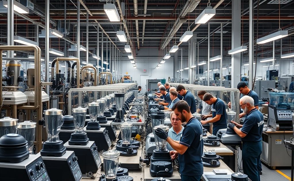 Vitamix manufacturing location and craftsmanship