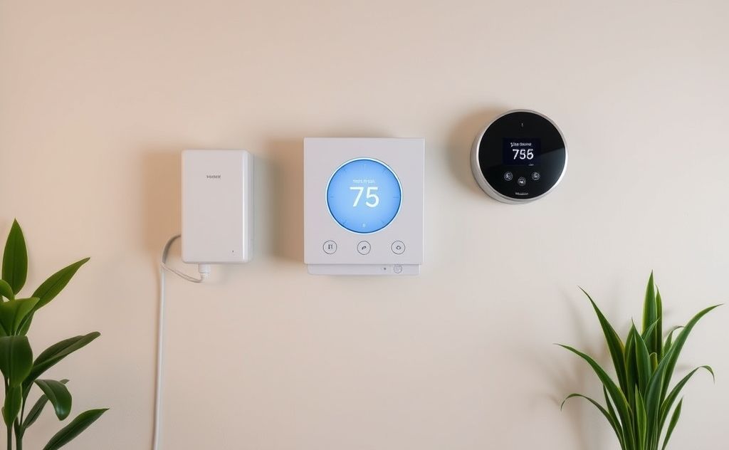 Voice-controlled HVAC systems in a smart home setup