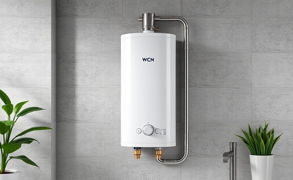 WCN water heater with clear features and design