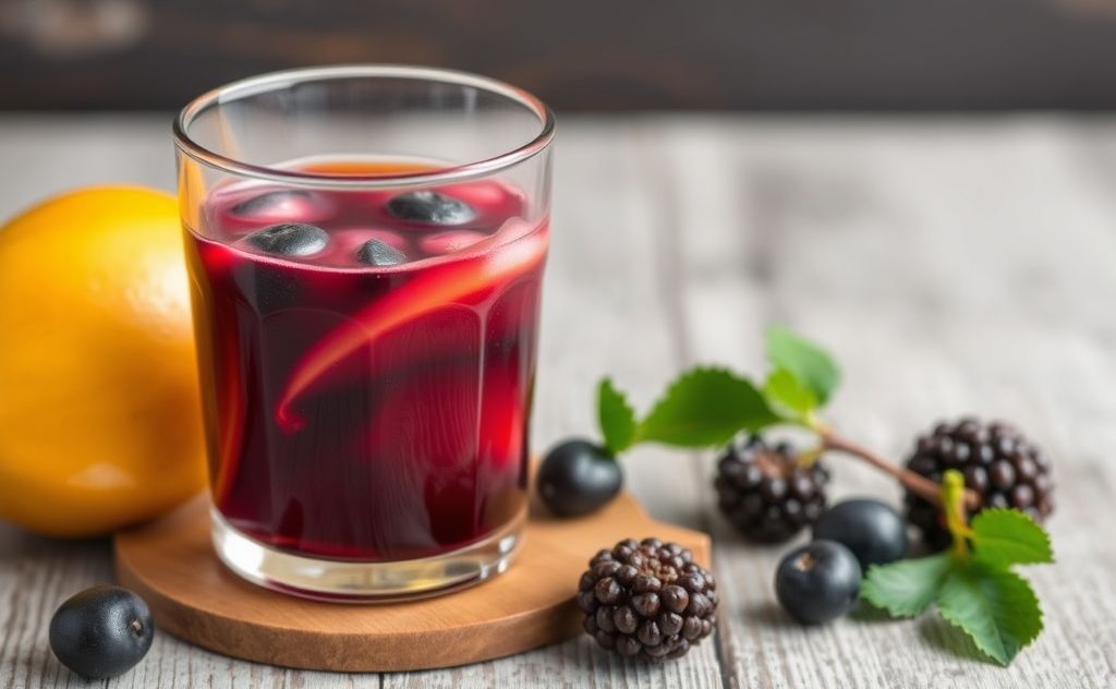 Warm prune juice benefits health and digestion