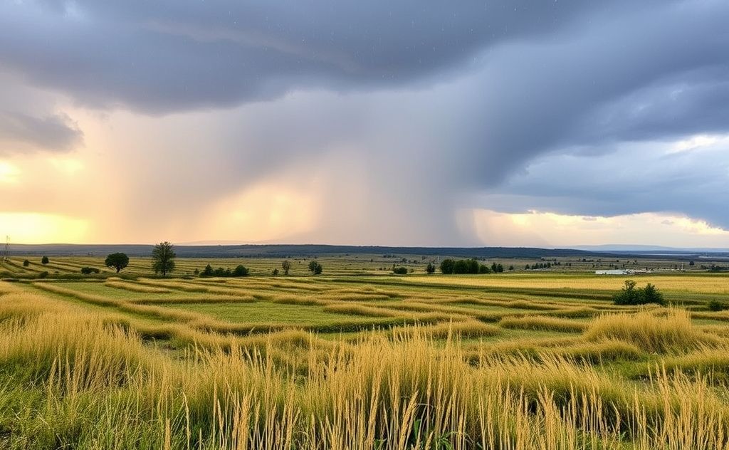 Warming effects on rainfall and temperature patterns