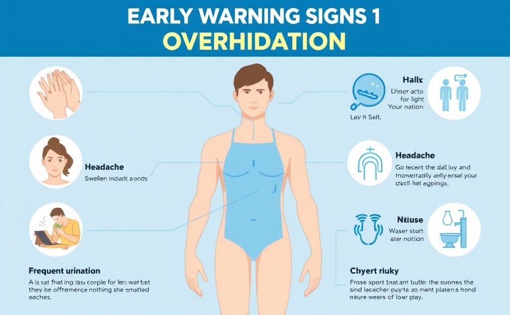 Warning signs of excessive water intake