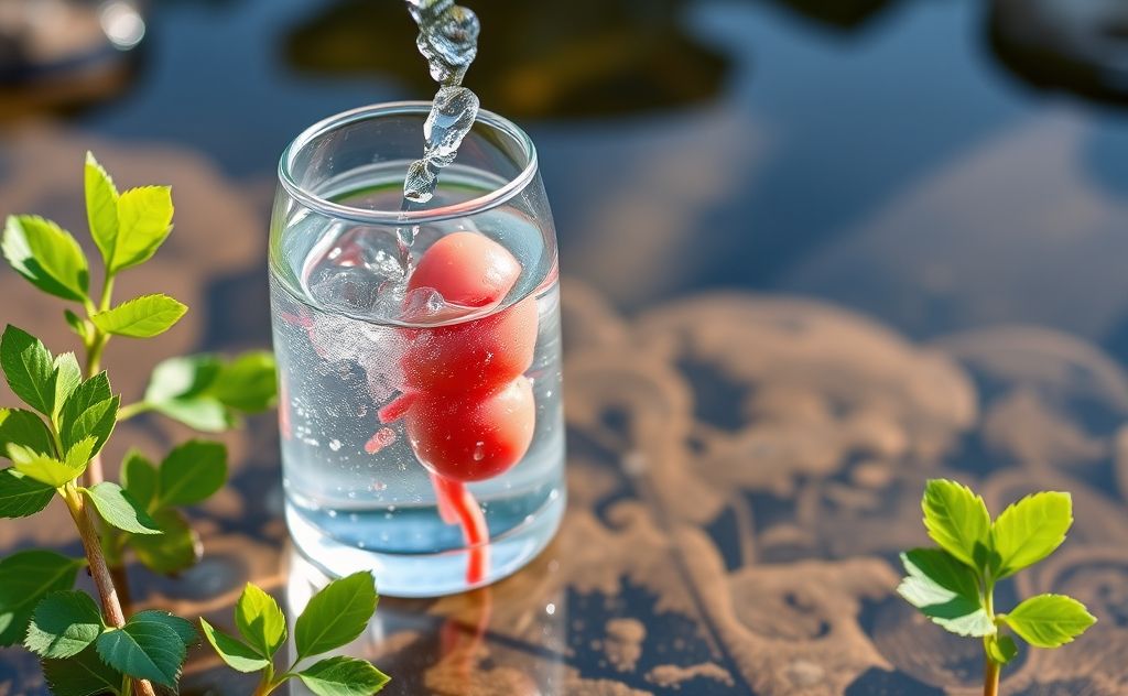 Water benefits for healthy kidneys and hydration