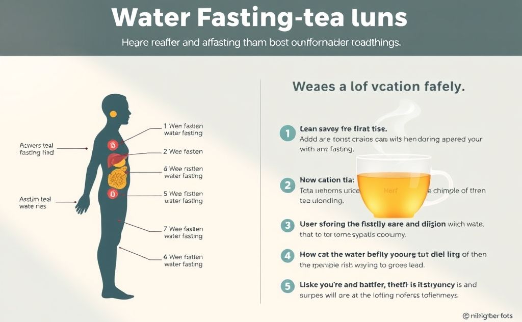 Water fasting risks and tea consumption tips
