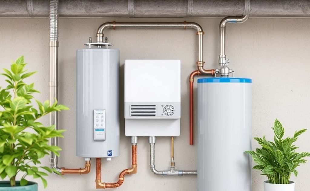 Water heater impact on air conditioner efficiency