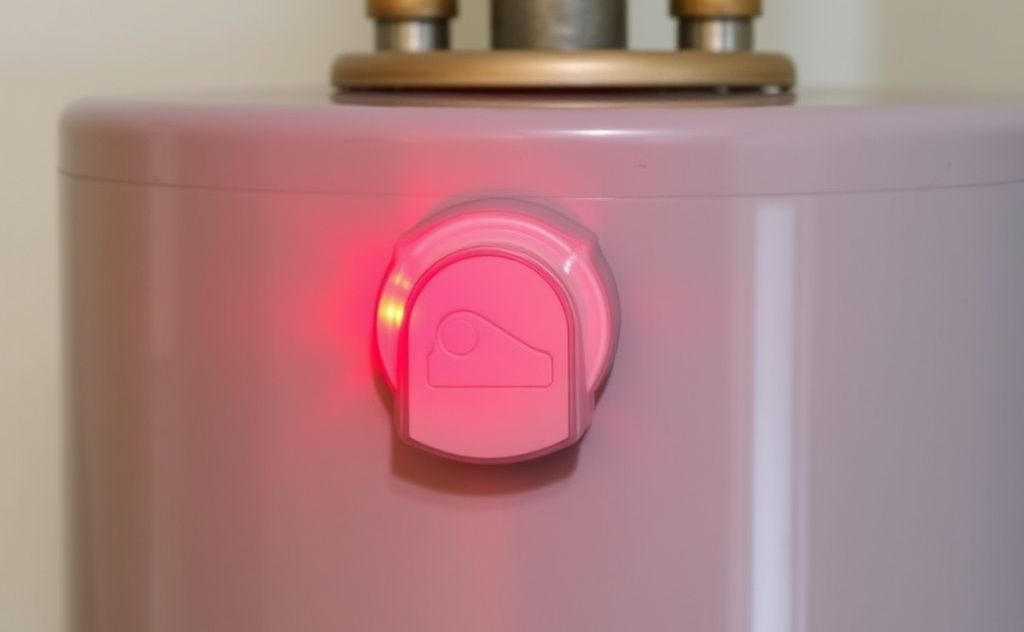 Water heater pilot light flashing red signals issues
