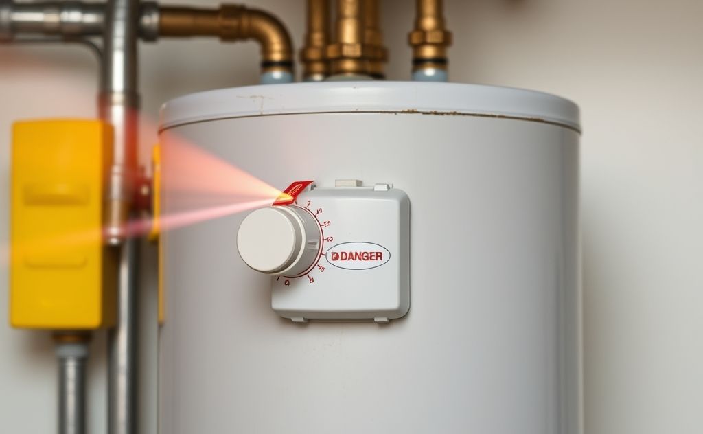 Water heater whistling signals danger, act fast