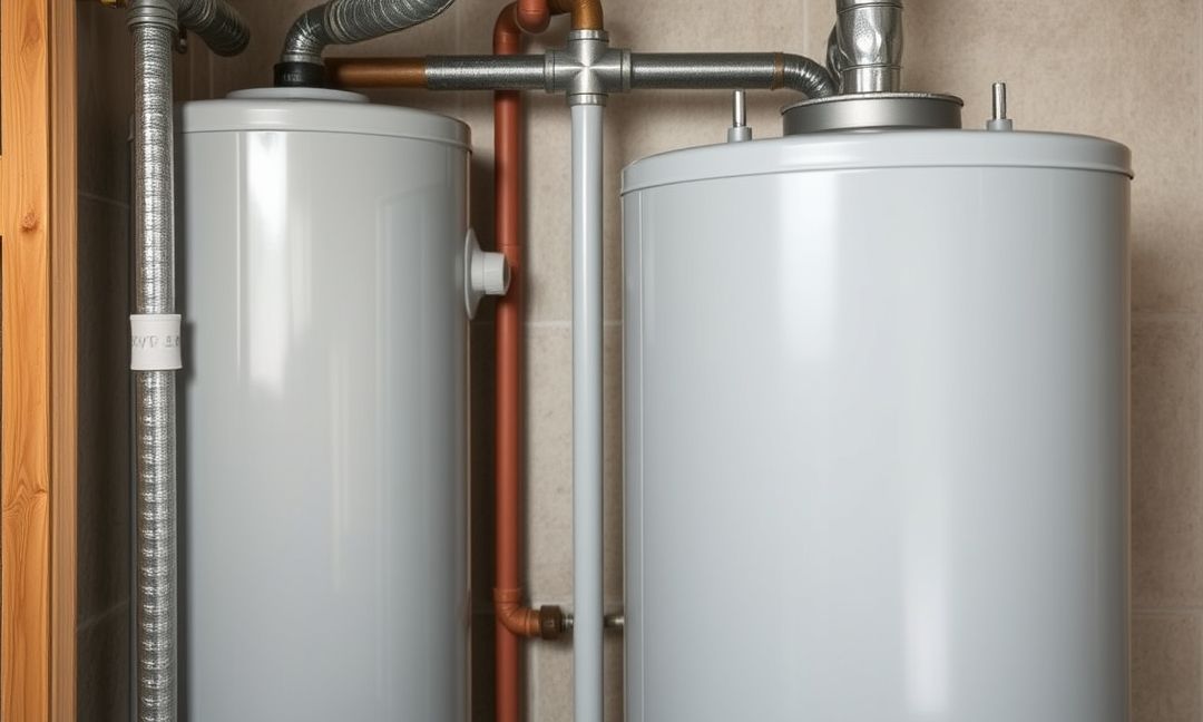 do the water lines leading into my hot water heater have any kind of backup valves on them