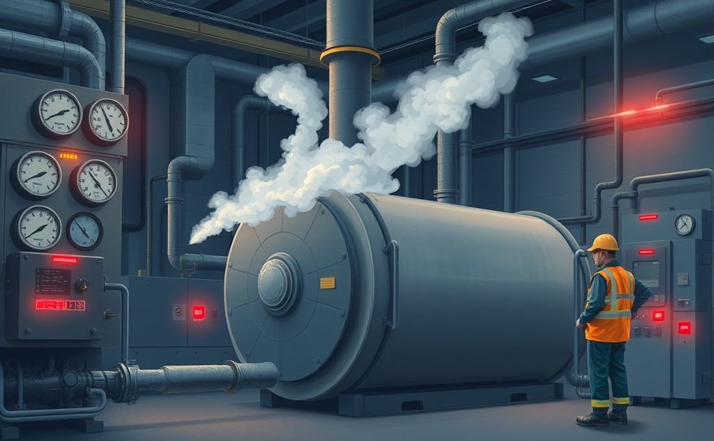 Water shutoff impact on oil fired boiler safety