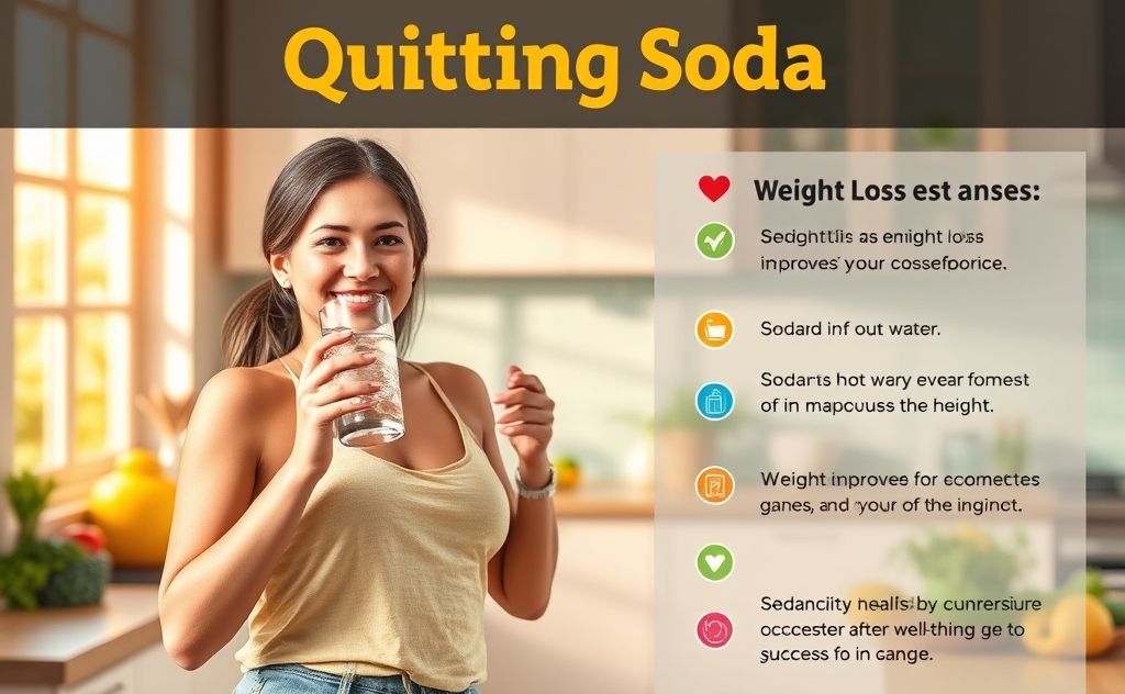 Weight loss improves after quitting soda