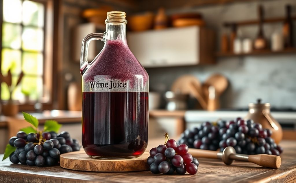 Welch's grape juice wine in one gallon batch