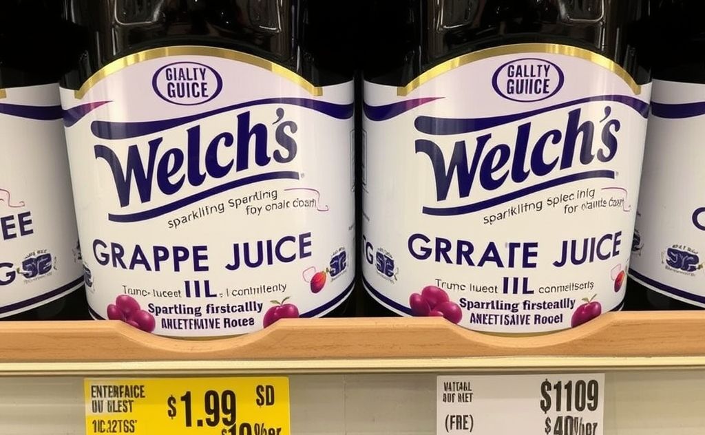 Welchs Sparkling Grape Juice quality signs