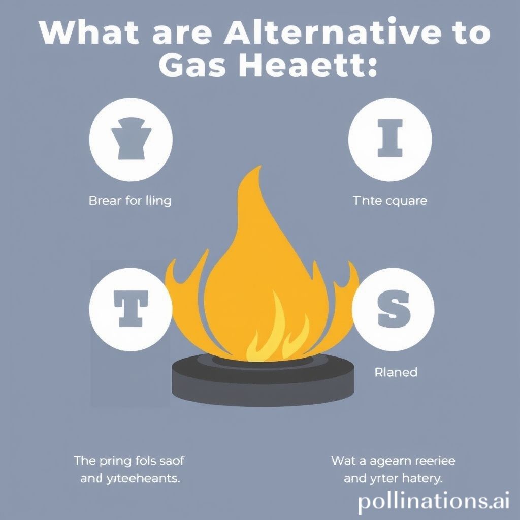 What are alternatives to gas heaters?