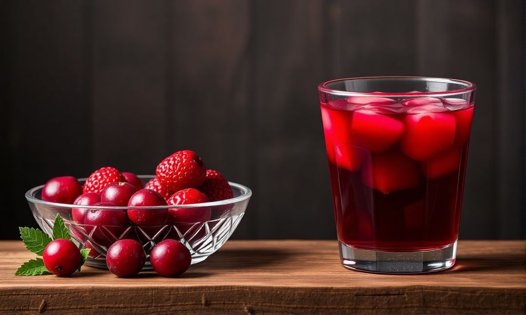 What are the calorie facts of cranberry juice