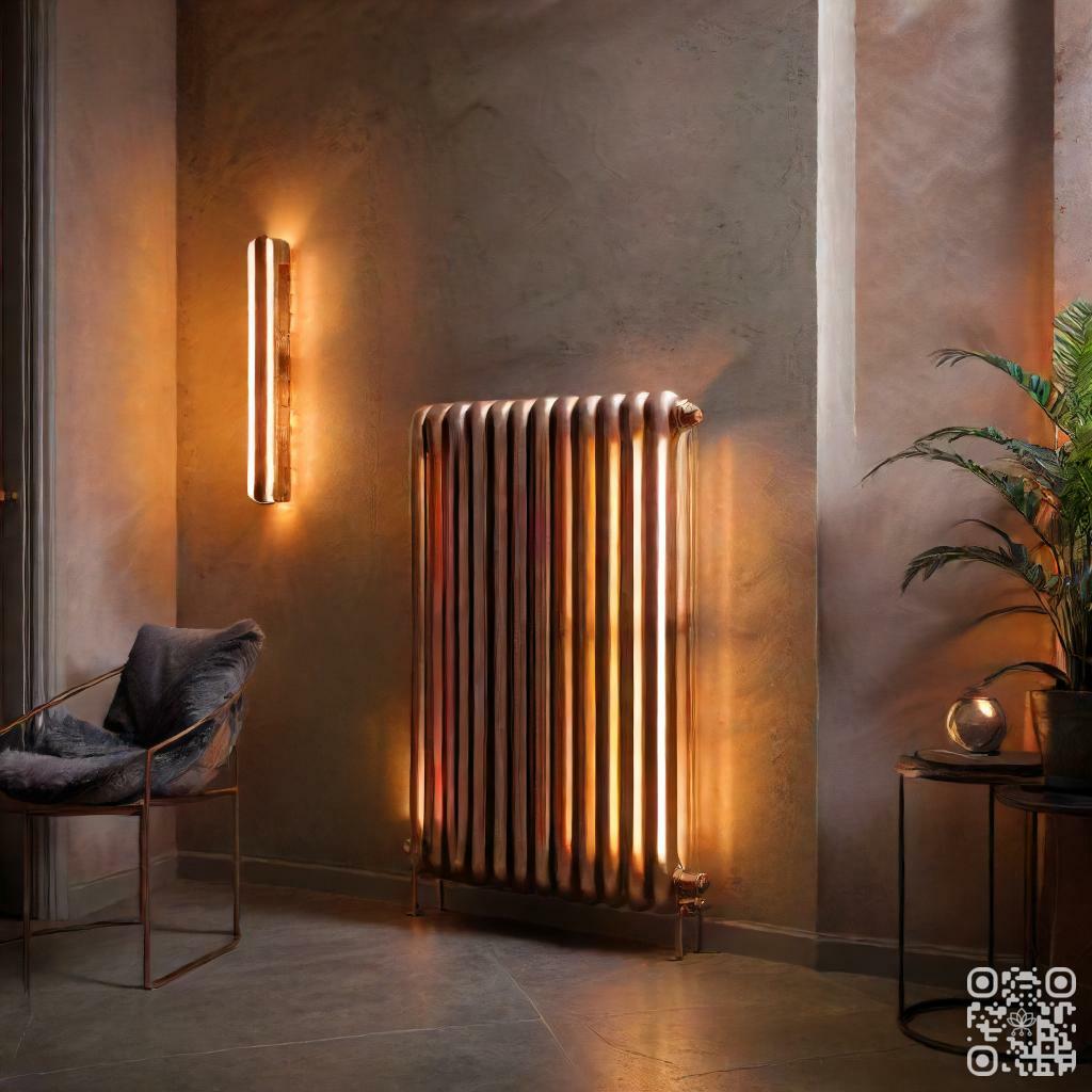 What are the current design trends for central heating radiators?