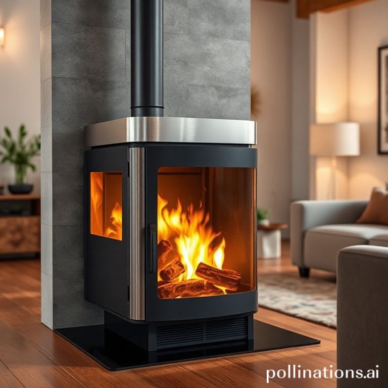 What are the current trends in wood-burning fireplaces and stoves?