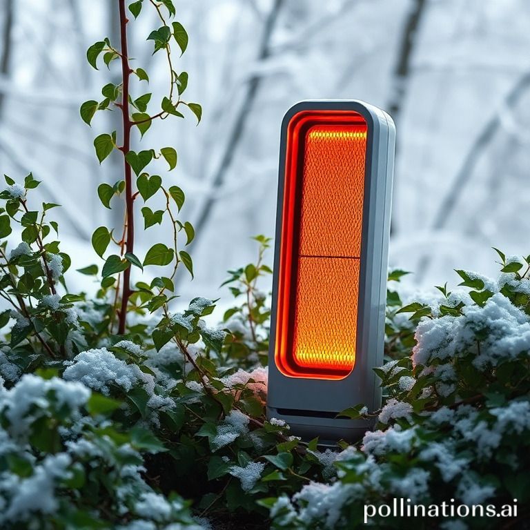 What are the ecological benefits of portable infrared heaters?