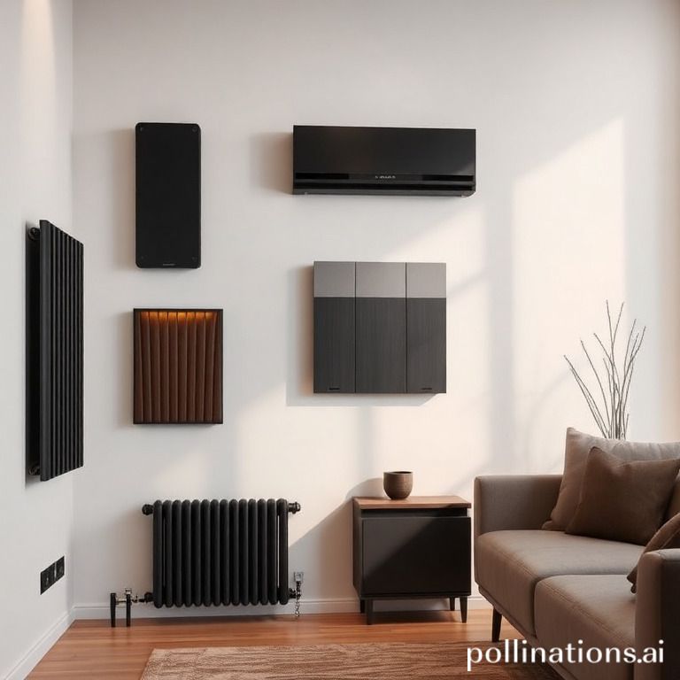 What are the emerging design trends for contemporary heaters?