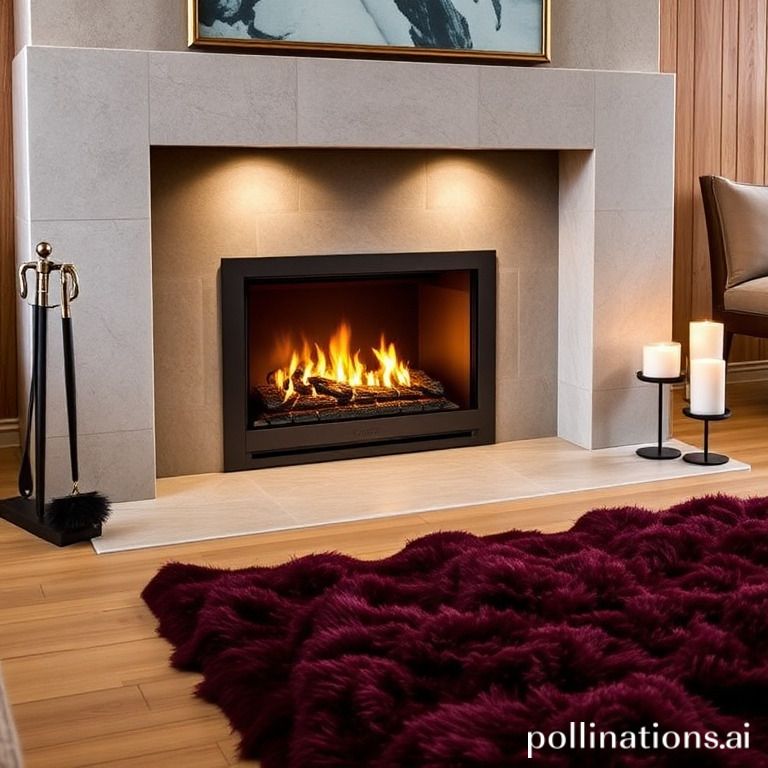 What are the essential accessories for gas fireplaces?