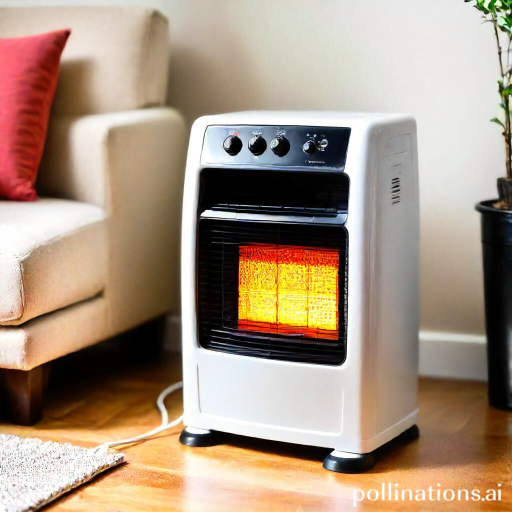 What are the features of an efficient portable heater?