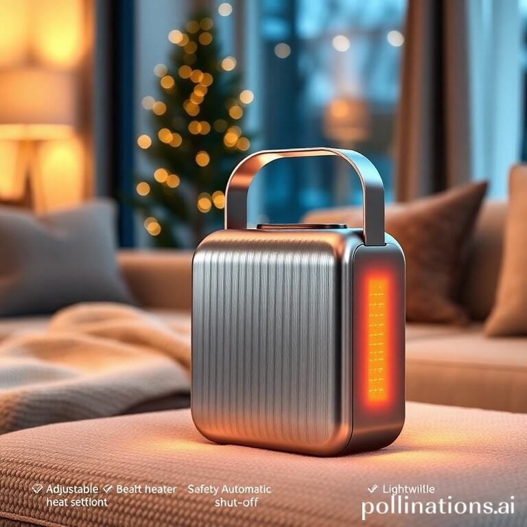 What are the practical features of a portable heater?